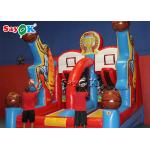 Funny Commercial Basketball Shooting Game Giant Inflatable Basketball Hoops Inflatable Party Games For Adults for sale
