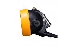 China 20000Lux Miner Head Lamp Mining Lighting Underground Cap Lamp With Blue Rear Light supplier