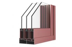 China Window Extrusions Aluminum , Aluminium Extrusion Profiles Section Window supplier