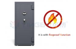 China Leather-Covered Heavy Duty Fireproof Jewelry Safe Watch Safe With Watch Winder supplier