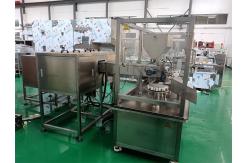 China GMP Standard Gel Filling Capping Machine with Foam Recycling Function and Consumption supplier