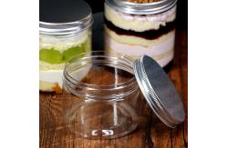 China Clear PET Plastic Ice Cream Packaging Container With Lids supplier