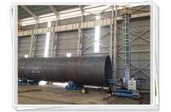China Welding Manipulator Wind Tower Production Line Safety Ladder Strong Structure supplier