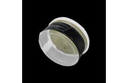 China Bubble Tea 33mm Clear Plastic Easy Open Cans Alu Lid supplier