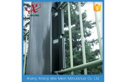 China Professional Double Wire Fence / Twin Wire Mesh Fencing Square Hole Shape supplier