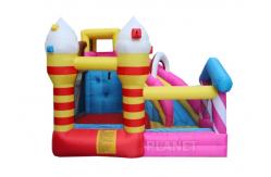 China Home Candy 3ML*2.8MW*2.2MH Inflatable Slide Jumping Castle supplier