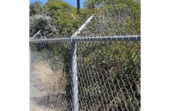 China 8ft Height Galvanized Chain Link Fence Zoo Wire Mesh For All Animals supplier