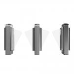 Sliding Flap Barrier Turnstile Gate 304 Stainless Steel Access Control for sale