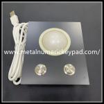 Metal Computer Mouse Trackball Waterproof IP67 Metal Mouse Positioner for sale
