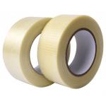 Transparent Woven Self Adhesive Fiberglass Tape Single Sided 1000m for sale