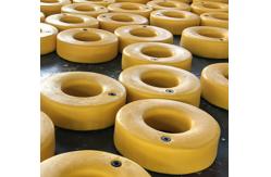 China Rotomized Aluminum Mold Customized Marine Life Buoy Plastic Floaters supplier