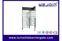 China Laser cutting Full Height Turnstiles For Access Control With ID Card supplier