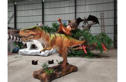 China CE RoHs Realistic Animatronic Dinosaur , Natural Looking Dinosaur Model High Durability supplier