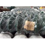 Hot Dipped Link Chain Fence , Dark Green Residential Chain Link Fencing