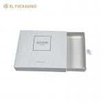 Kraft Paper Folding Perfume Box White Drawer Fragrance Paper Box Packaging With Handle
