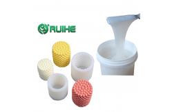 China Ruihe Custom RTV2 Liquid Silicone High Strength Plantinum Cure Candle Mold supplier