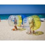 TPU Inflatable Zorb Ball Interactive Bumper Bubble Soccer Football for sale