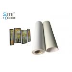 Stretched Polyester Canvas Rolls , Waterproof Matte Inkjet Digital Canvas Printing 260gsm