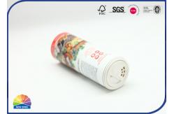 China Cardboard Composite Paper Tube For Spice Storage Seasoning Cans With Shaker supplier