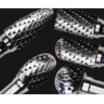 Ball Bearing Machine Rotary Tungsten Carbide Burr Cone Tree Shape Wear Resistance for sale