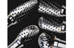 China Ball Bearing Machine Rotary Tungsten Carbide Burr Cone Tree Shape Wear Resistance supplier