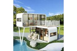 China Weatherproof Insulated Apple Capsule House Cabin 5.4tons supplier