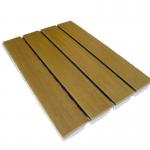 Church Decorative Wooden Sound Absorption Wall Panel Moistureproof And Mildewproof for sale