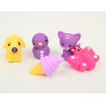 Safe Vinyl Floating Cute Squeeze Bath Toys Lovely Marine Animal For Kids Water Play for sale