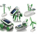 6 in 1 DIY Robot Kit Solar Powered Robot For Children Education for sale