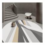 8mm Indoor Area Rug Polyester Printed Carpet Customized Design And Size for sale