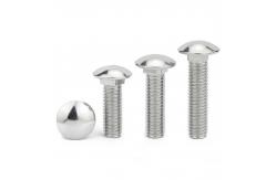 China Pan Head Stainless Steel Screw Round Shape Carriage Head Screw M16 supplier
