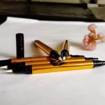 Hot Stamping Custom Double Ended Eyeliner Plastic Two Faced Eyeliner
