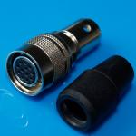 12 Pin Female Connector HR10A Mini Audio Connector Black Sleeve for sale