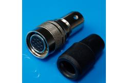 China  12 Pin Female Connector HR10A Mini Audio Connector Black Sleeve supplier
