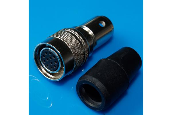 12 Pin Female Connector HR10A Mini Audio Connector Black Sleeve