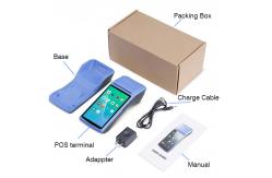 China Handheld POS Terminal With Charging Base Android OS supplier