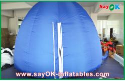 China Blue 5m Oxford Cloth Inflatable Planetarium Projection Dome for Astronomy supplier