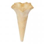 Fragrant Homemade Wafer Cones For Ice Cream Length 13CM Flower Shaped for sale