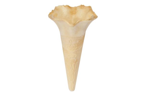 Fragrant Homemade Wafer Cones For Ice Cream Length 13CM Flower Shaped
