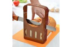 China ECO Friendly Kitchen Baking Tools Plastic bread Slicer Adjustable With FDA supplier