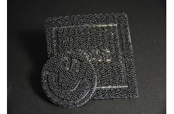 China Customised Velcro embossed clothing labels Glossy / Matt Tpu Logo supplier