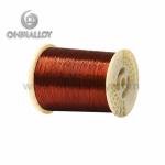 Winding Resistors Insulated Resistance Heating Wire CuNi44 Solid Wire for sale