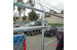 China Construction Site Chain Link Fence Debris Containment supplier