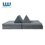 6pcs foam made kids play couch with washable cover for indoor use for sale
