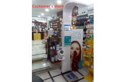 China Sh-800a Coin Operated Ultrasonic Scale Multi Functions Body Height Weight Blood Pressure supplier