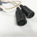 6 Pole DIN EMG Shielded Cable With Swich Conversion Cable