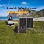 230V 1000W Portable Solar Generators Photovoltaic Household Solar Generator for sale