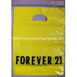 Simple printing/Eco-friendly cutting handle for purchasing plastic bags for sale
