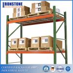Industry Compatible Teardrop Pallet Rack System With Large Base Plates