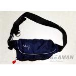 Marine Inflatable Life Jackets 150N Auto / Manual Start Navy Blue Inflatable Waist Belt for sale